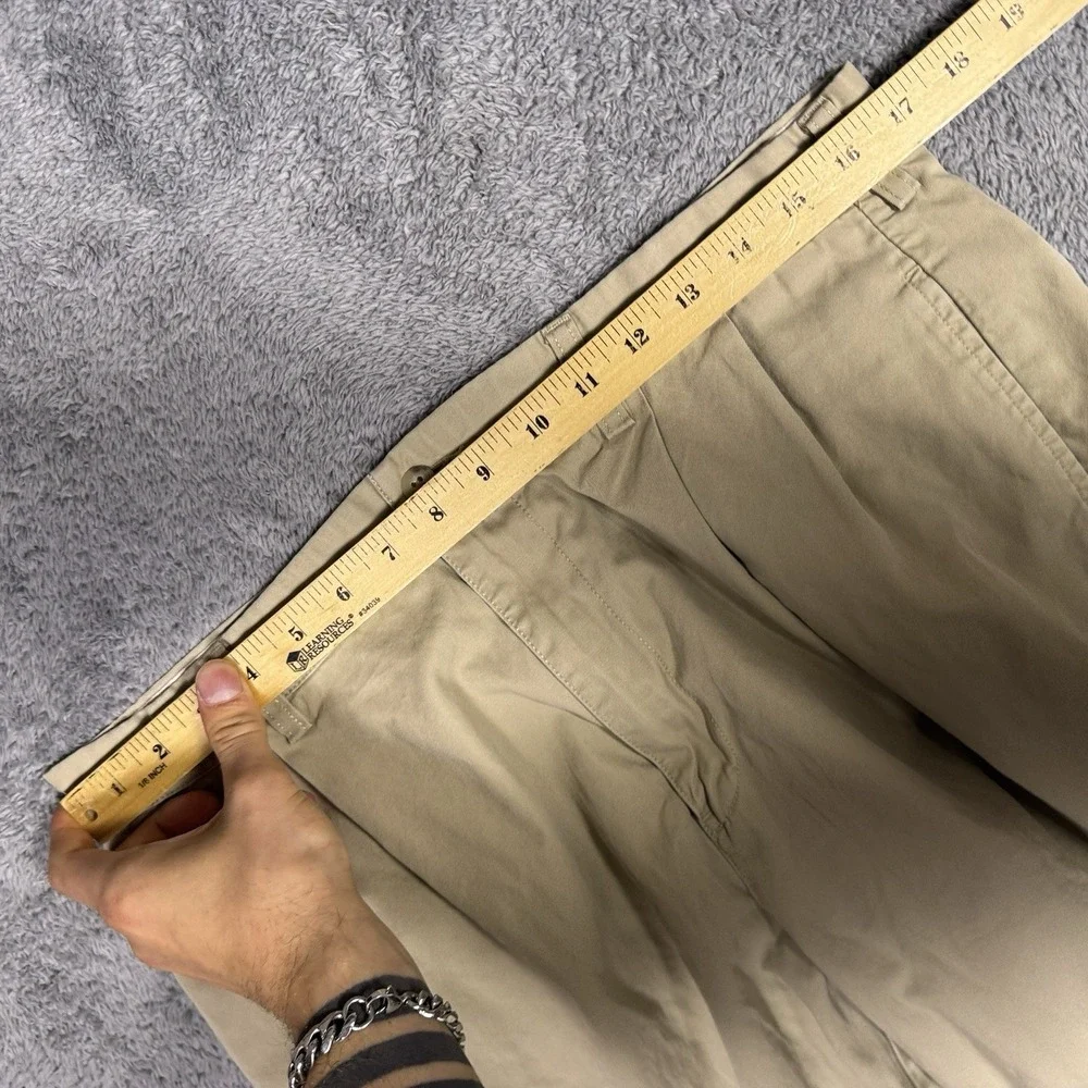 Vintage Polo Ralph Lauren Hammond Pant Mens 34x29 Trouser Pleated Cuffed Chino